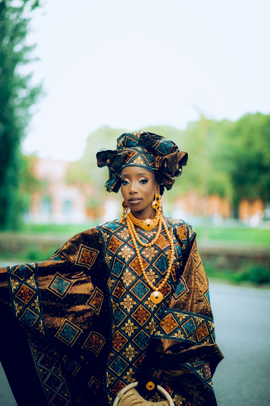 Grand Boubou Wax Cérémonie